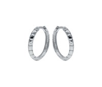 Silver Hoop Earring HO-2411